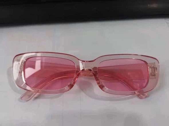 2023 New Square Eyewear Fashion Vintage Sunglasses Women Brand Designer Retro Rectangle Sun Glasses Female Ins Popular Colorful