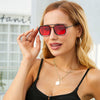 2023 Polygon Punk Sunglasses Men Women Brand Vintage Sun Glasses Metal Steampunk Style Fashion Oculos de sol UV400