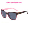 2023 Square Polarized Sunglasses Women Luxury Vintage Brand Design Sun glasses Big Frame Mirror Red Purple Eyewear UV400