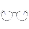 Trends Women Office Anti Blue Light Oversized Computer Glasses Cat Eye Female Blue Blocking Big Size Eyeglasses Alloy Frame