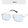 Brands Design Women Anti-Reflective Mirror Sunglasses Fashion Metal Square Glasses Classic Men Out Door Sun Glasses