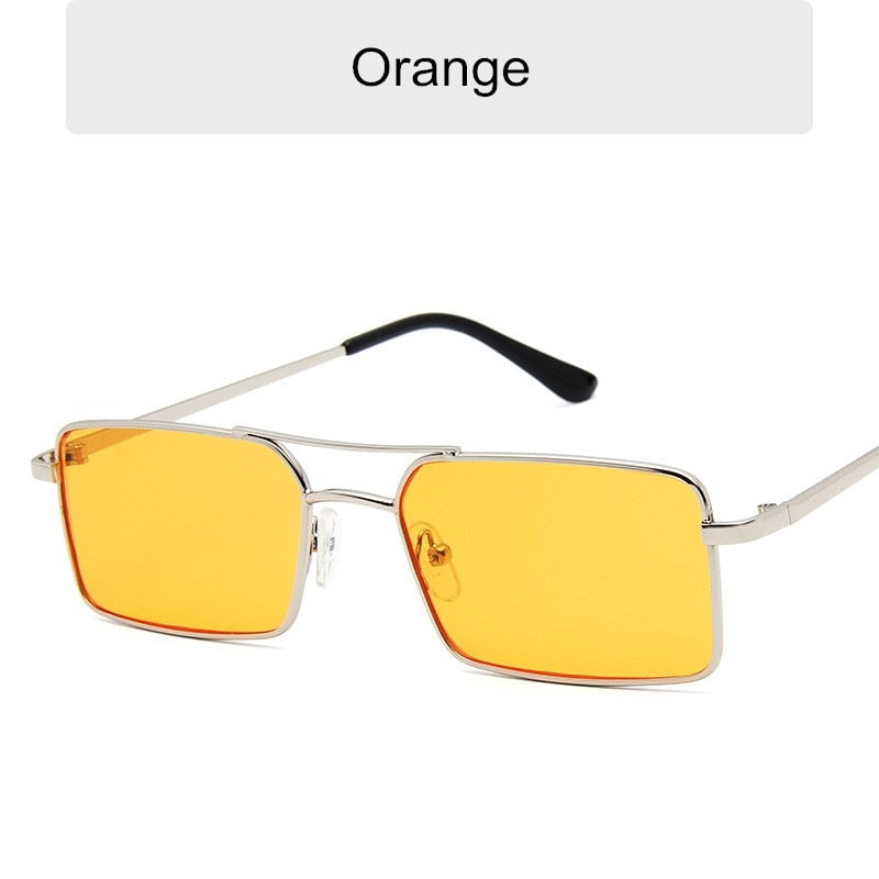 Classic Metal Square Sunglasses