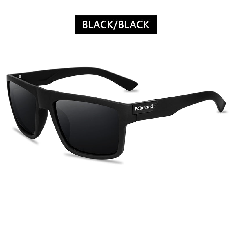 Mens Sunglasses Polarized, Retro Square Sun Glasses for Men Women