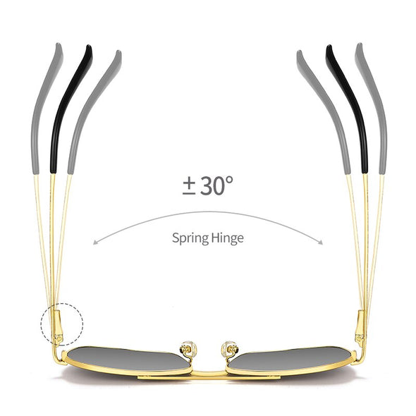 New Pilot Sunglasses for Men Fashion Retro Double Bridge Girder Metal Sun Glasses Women UV400 Male Trending Products Shades