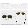 New Pilot Sunglasses for Men Fashion Retro Double Bridge Girder Metal Sun Glasses Women UV400 Male Trending Products Shades