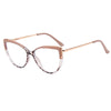 New Retro Fashion Anti Blue Light Cat Eye Glasses Frame For Women  High Quality Clear Lens Reading Trending Eyeglassses