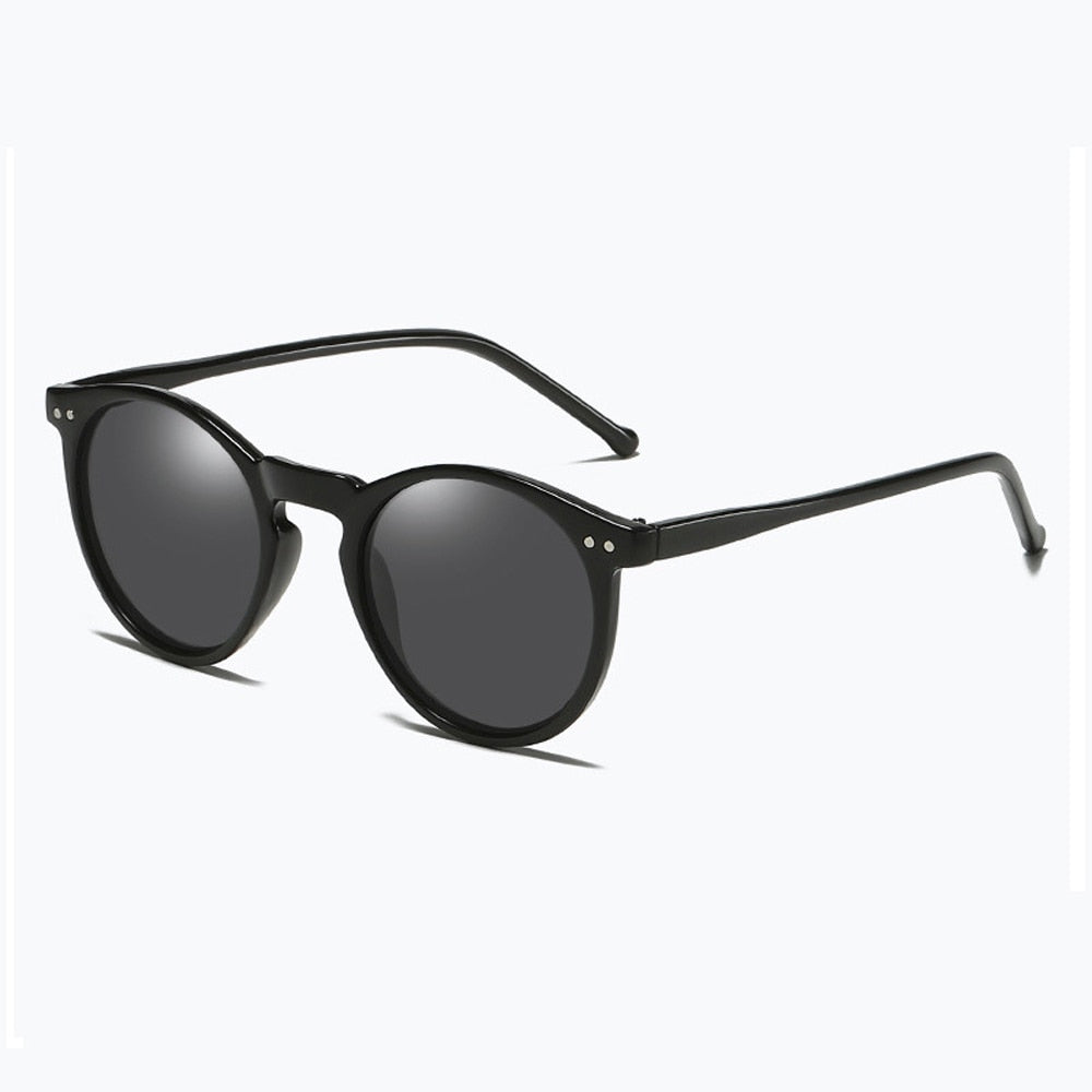 2023 Polarized Sunglasses Men Women Brand Designer Retro Round Sun