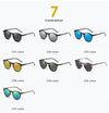 2023 Polarized Sunglasses Men Women Brand Designer Retro Round Sun Glasses Vintage Male Female Goggles UV400 Oculos Gafas De Sol