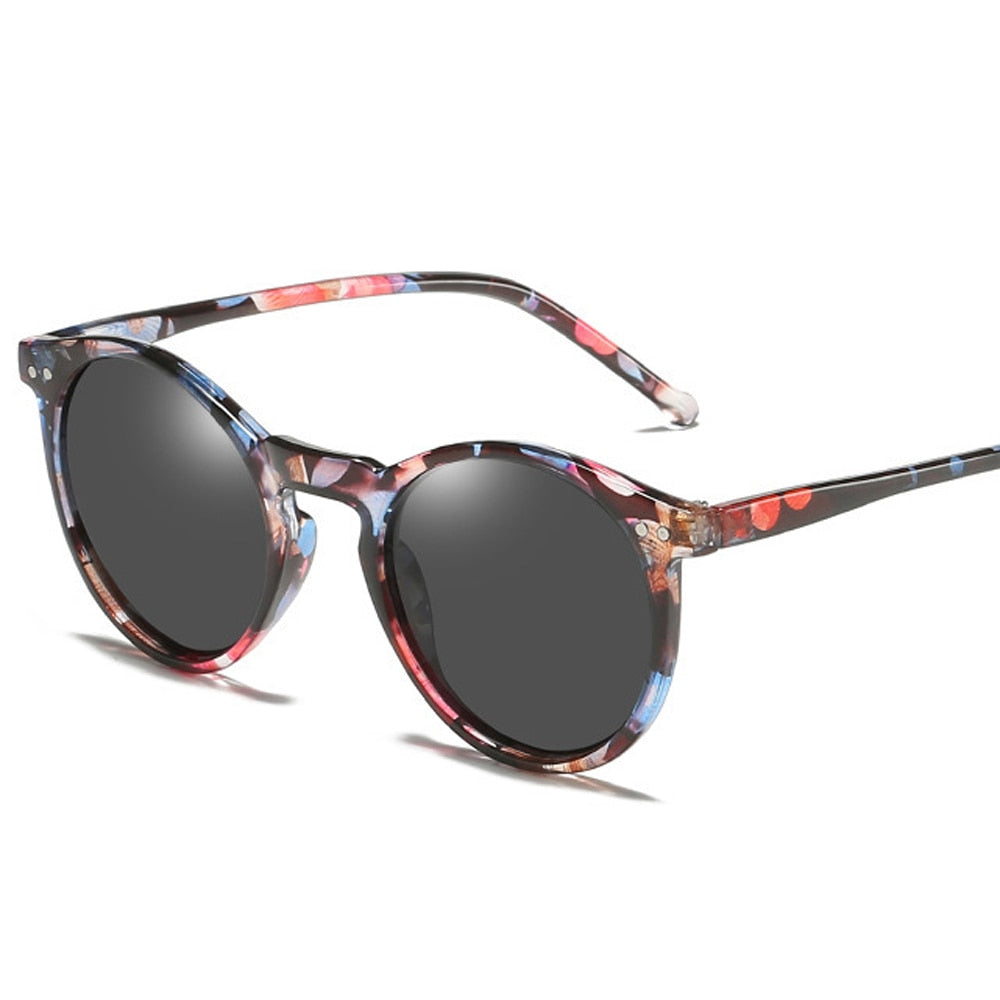 2023 Polarized Sunglasses Men Women Brand Designer Retro Round Sun