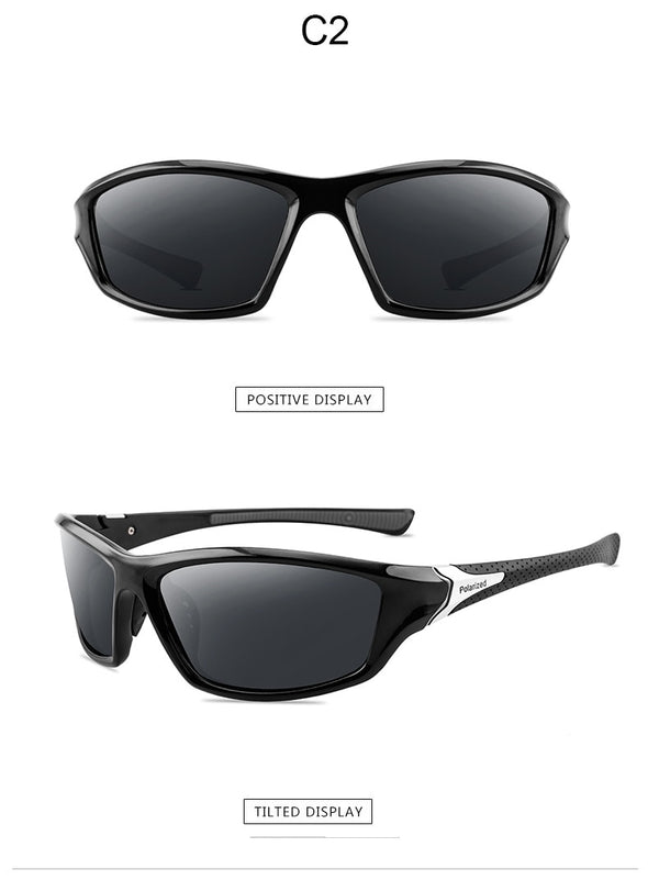 2023 Vintage Mens Polarized Sunglasses Men Outdoor Sports Windproof S –  Jollynova