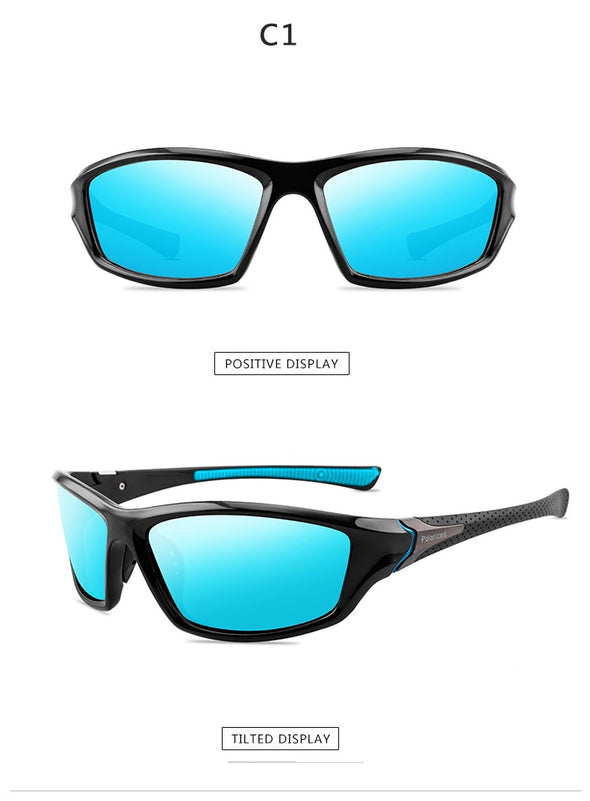 2023 Vintage Mens Polarized Sunglasses Men Outdoor Sports Windproof S –  Jollynova