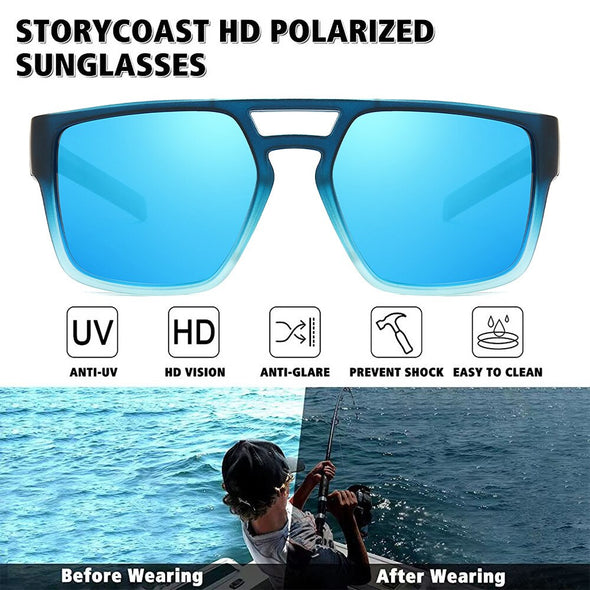 Polarized Sunglasses Men's Driving Shades Male Sun Glasses Camping Hiking Fishing Classic Sun Glasses