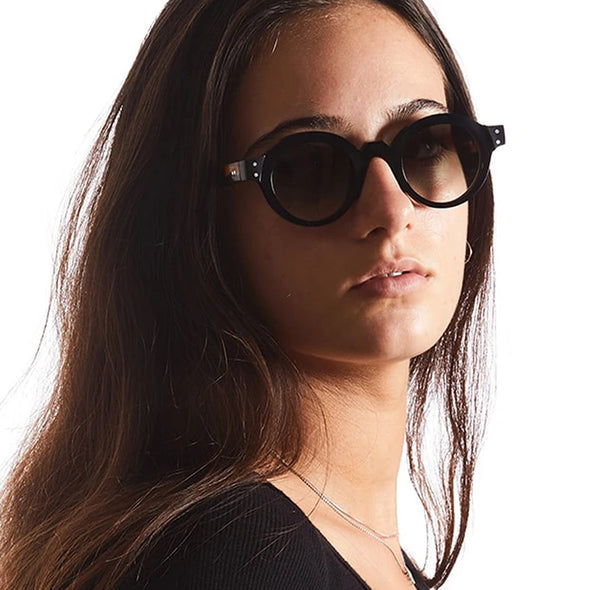 2024 Sunglasses Men Acetate Round Retro Designer Luxury Brand Original Handmade Eyeglasses Women UV400 Outdoor Sun Glasses