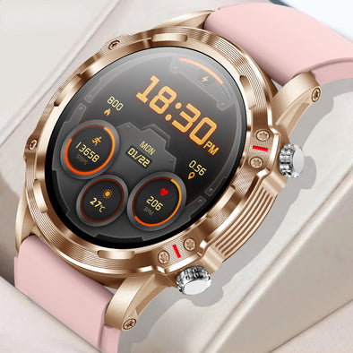 Jollynova 1.32'' Full Touch Screen Answer Dial Call Sports Smartwatch CF89