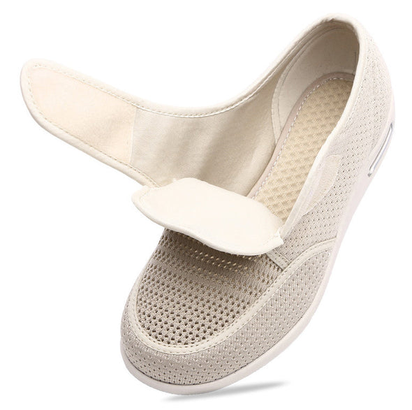 Jollynova Plus Size Wide Diabetic Shoes For Swollen Feet Width Shoes-NW012
