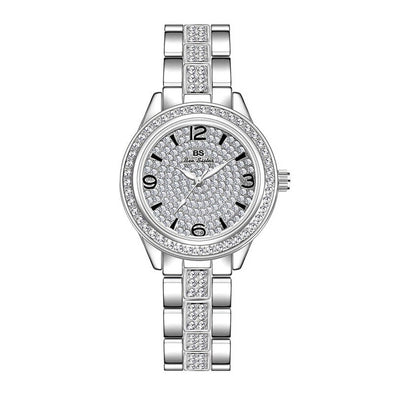 Bee Sister - New Watch Student Digital Scale Women's Watch Full of Diamonds Quartz Watch Popular Fashion