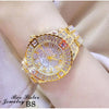 Bee Sister - Hot Waterproof Watches Watch Full Diamond Brand Women's Watch Quartz Watch Fashion