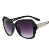 Vintage Big Frame Sunglasses Women Brand Designer Gradient Lens Driving Sun Glasses UV400