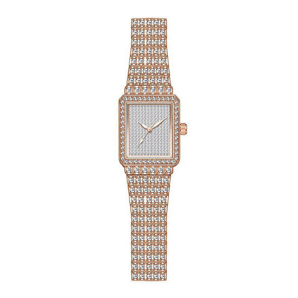 Bee Sister - New Watch Chain Watch Light Luxury Luxury Women's Watch Quartz Watch Popular Fashion and Fully-Jewelled