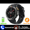 JOLLYNOVA Bluetooth Call Smart Watch KE3 Men Full Touch Screen Health Monitor Clock With Flashlight Men SmartWatch For IOS Android
