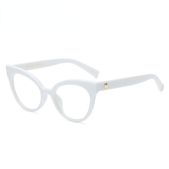 Fashion Cat Eye Transparent Glasses Women Brand Vintage Comfortable Computer Eyeglasses Female Spectacles