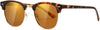 AEVOGUE Polarized Sunglasses For Women And Men Semi Rimless Frame Retro Sun Glasses AE0369
