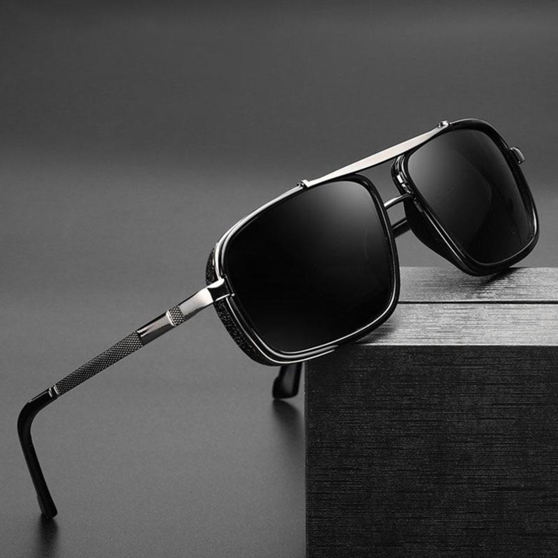 Retro Steampunk Sunglasses Men Polarized Brand Designer Driver Safety  Goggle Outdoor Eyewear Man Shades UV Protection – Jollynova