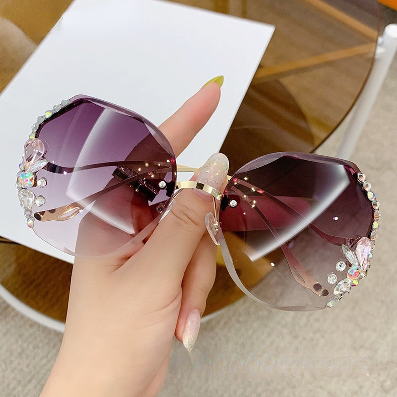 Oversized Cat Eye Sunglasses Women Fashion Vintage Butterfly Shades Br –  Jollynova