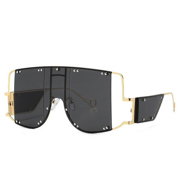 Oversized mirror glasses outlet