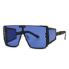 46588 Square Oversized One Lens Sunglasses Retro Men Women Fashion Shades UV400 Vintage Glasses