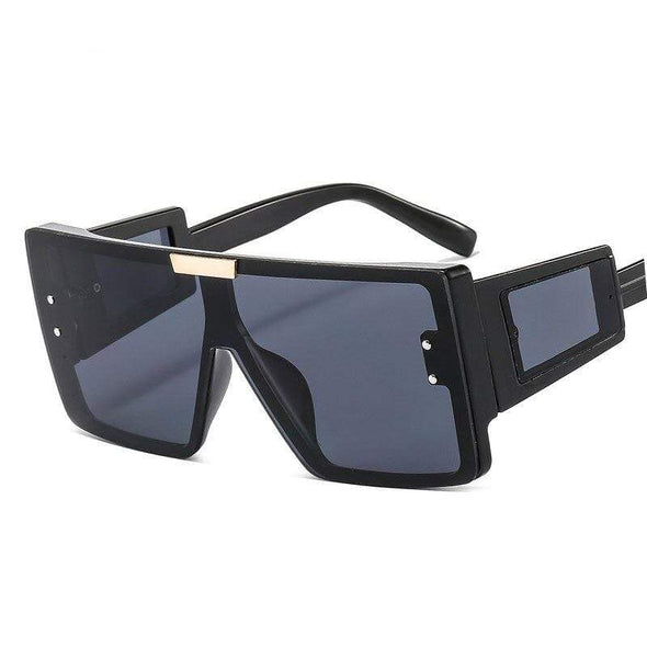 Oversized Square Luxury Sunglasses Brand Designer Fashion One Lens Men Women Shades UV400 Vintage Glasses