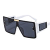 Oversized Square Luxury Sunglasses Brand Designer Fashion One Lens Men Women Shades UV400 Vintage Glasses