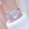 Bee Sister - New Korean Style Chain Watch Chain Watch Quality Women's Watch Full of Diamonds Quartz Watch Popular Fashion