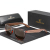New Black Walnut  Wood Polarized Sunglasses Men's Glasses Handmade  Protection Eyewear Retro Wooden Box