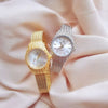 Bee Sister -  Light Luxury Ins Wheat Watch Simple Temperament Female Small Golden Watch