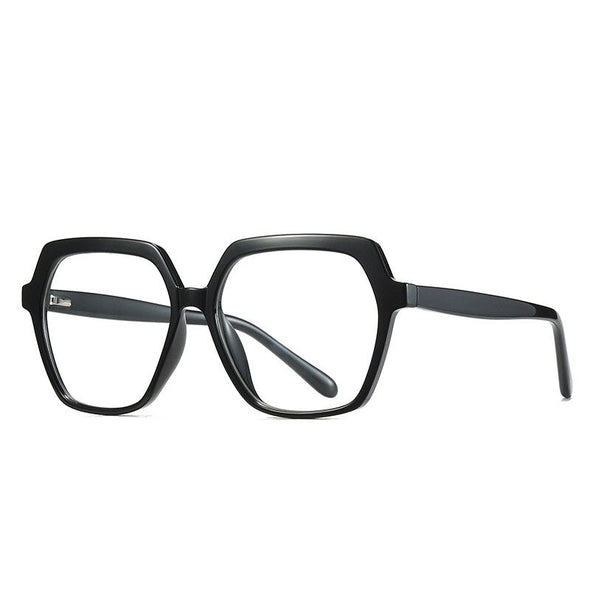 Anti Blue Glasses Frames Polygon Men Women Optical Fashion Computer Glasses