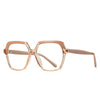 Anti Blue Glasses Frames Polygon Men Women Optical Fashion Computer Glasses