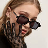 Fashion Retro Designer Square Sunglasses For Women Men