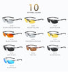 8016 Aluminium Polarized Driving Sunglasses For Men UV400 Protection Glasses Tac Orange Lenses Men New Brand Sunglasses 8016