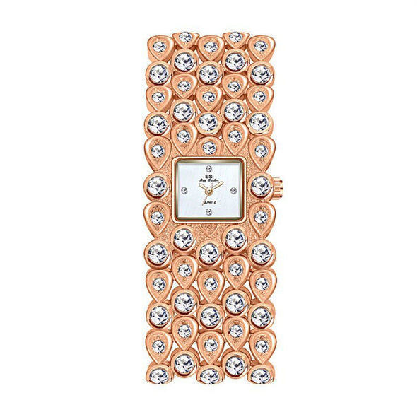 Bee Sister - New Watch Chain Watch Bracelet Light Luxury Women's Watch Full of Diamonds Quartz Watch Fashion