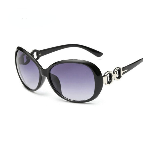 New Brand Designer Vintage Oval Sunglasses Women Retro Clear Lens Eyewear Classic Round Sun Glasses For Female Ladies