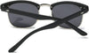 AEVOGUE Polarized Sunglasses For Women And Men Semi Rimless Frame Retro Sun Glasses AE0369