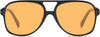 JOLLYNOVA Classic Vintage Aviator Sunglasses for Women Men Large Frame Retro 70s Sunglasses UV400