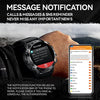 JOLLYNOVA Military Smart Watch K52 Make/Answer Calls Rugged Tactical Smartwatch 1.39" HD Screen Heart Rate Sleep Monitor 108 Sports Modes Fitness Tracker For Android iPhone Samsung