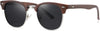AEVOGUE Polarized Sunglasses For Women And Men Semi Rimless Frame Retro Sun Glasses AE0369