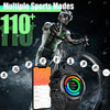 JOLLYNOVA Military Smart Watches NY10 for Men with Bluetooth Call 1.43" AMOLED Always On Display Rugged Outdoor Tactical Smartwatch with Heart Rate Blood Pressure Sleep Monitor Sports Fitness Watch for Android iOS