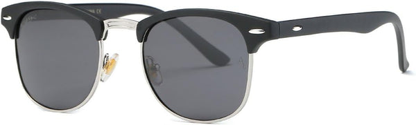 AEVOGUE Polarized Sunglasses For Women And Men Semi Rimless Frame Retro Sun Glasses AE0369