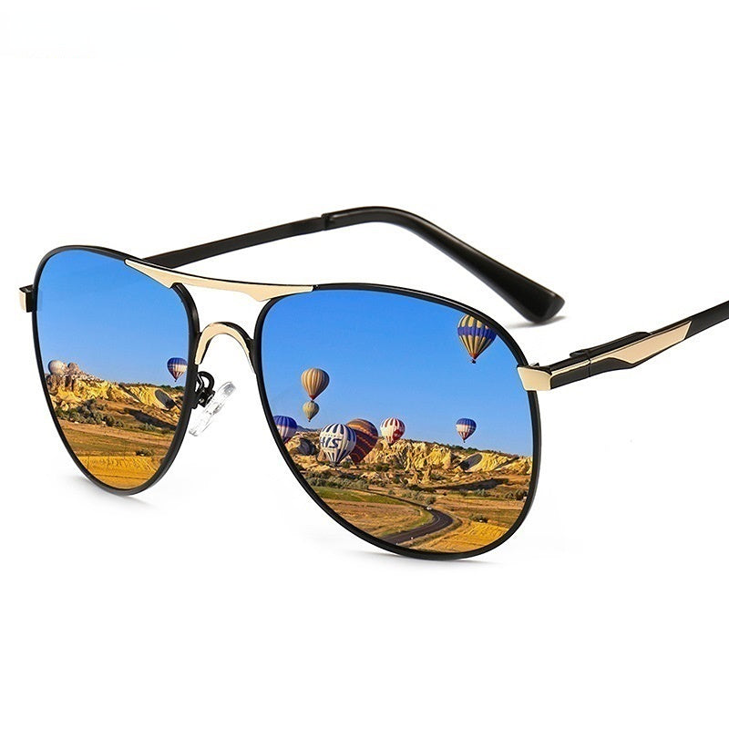 Luxury Pilot Polarized Sunglasses Men Women Driving Fishing Retro