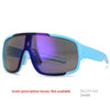 Oversized Goggle Sunglasses Fashion Men Women Brand Designer Shades UV400 Vintage Glasses