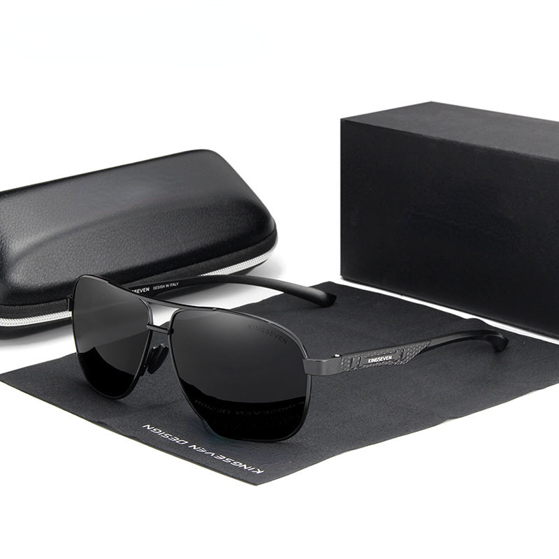 KINGSEVEN 2023 Brand Men Aluminum Sunglasses Polarized UV400 Mirror M –  Jollynova